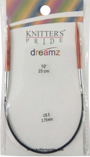 Knitters Pride 10" Fixed Circular Needles- 8 Sizes Available