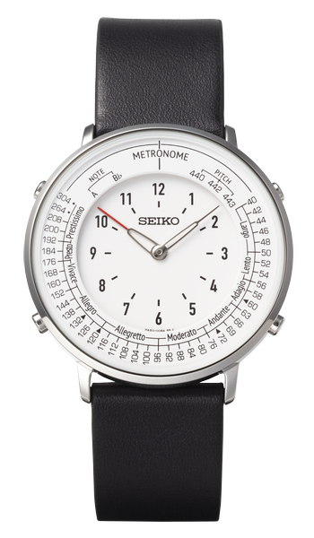 Pre-owned Seiko Metronome Watch Standard Line Wrist Watch Variation Color Smw00 In Monotone