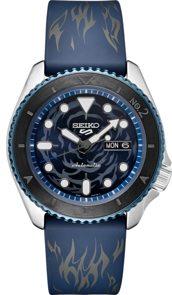 Pre-owned Seiko 5 Sports One Piece Sabo Limited Edition Srph71-new