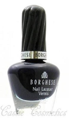 12 Borghese Nail Lacquer - Mezzanotte Blue