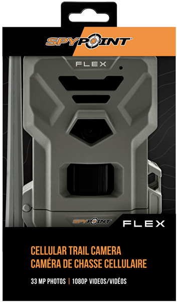 Spypoint Flex Lte Cellular Trail / Surveillance Camera With Video Live View