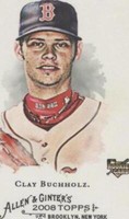 2008 Topps Allen & Ginter's - Clay Buchholz #153