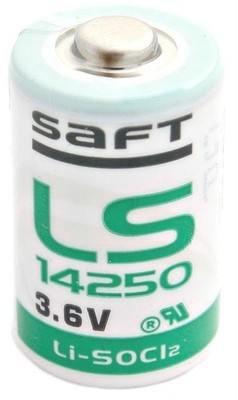 *NEW* 100x SAFT LS 14250 LS14250 1/2 AA 3.6v lithium battery 1200mAh High Cap.