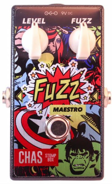 Chas-music, Effektpedal für Gitarre und Bass, Maestro Fuzz, Vintage Fuzz