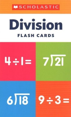Division Flash Cards, Paperback by Scholastic Inc. (COR), Brand New, Free shi...
