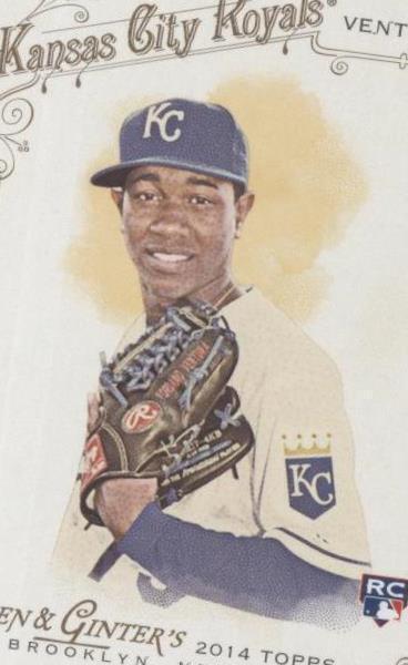 2014 Topps Allen & Ginter's - Yordano Ventura #54