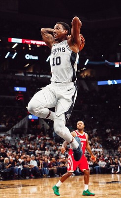 288503 DeMar DeRozan San Antonio Spurs Basketball NBA Star PRINT POSTER