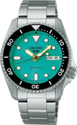 Pre-owned Seiko 5 Sports Sbsa229 Emerald Green Skx Style Automatic Men's Watch In Box