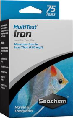 Seachem MultiTest - Iron Fish Tank Aquarium Testing Maintenance