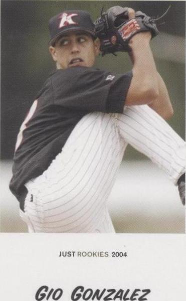 Just Minors Just Rookies 2004 - Gio Gonzalez #29