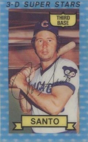 1974 Kellogg's 3-D Super Stars - Ron Santo #7