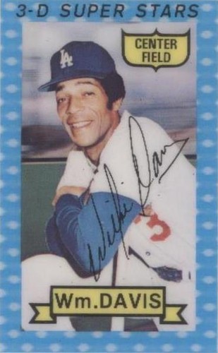 1974 Kellogg's 3-D Super Stars - Willie Davis #45