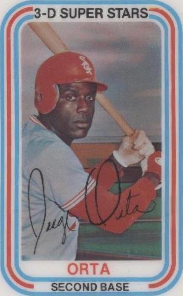 Kellogg's 1976 3-D Super Stars - Jorge Orta #45