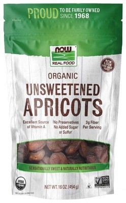 Натуральные несладкие абрикосы Now Foods-16 унций. 16 унций Сушеных абрикосов