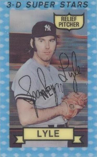 Kellogg's 3-D Super Stars 1974 - Sparky Lyle #41