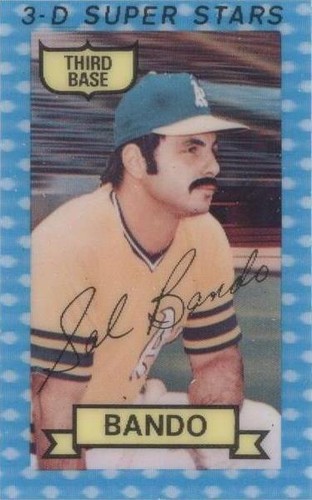1974 Kellogg's 3-D Super Stars - Sal Bando #51