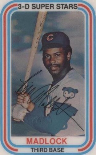 1976 Kellogg's 3-D Super Stars - Bill Madlock #20