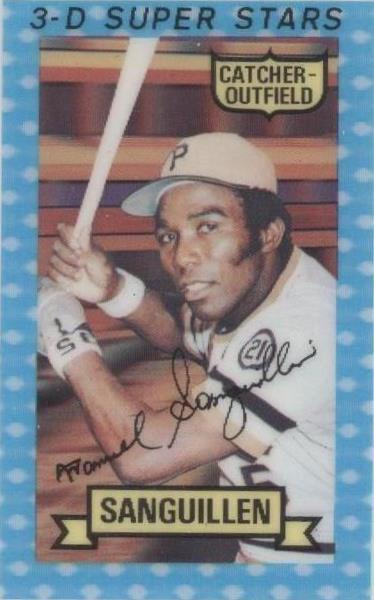 1974 Kellogg's 3-D Super Stars - Manny Sanguillen #15