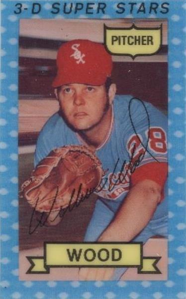 Kellogg's 3-D Super Stars 1974 - Wilbur Wood #34