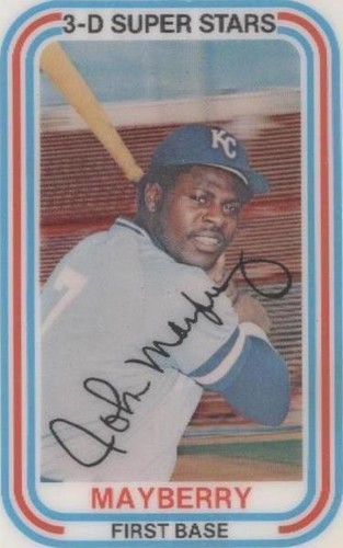 1976 Kellogg's 3-D Super Stars - John Mayberry #46