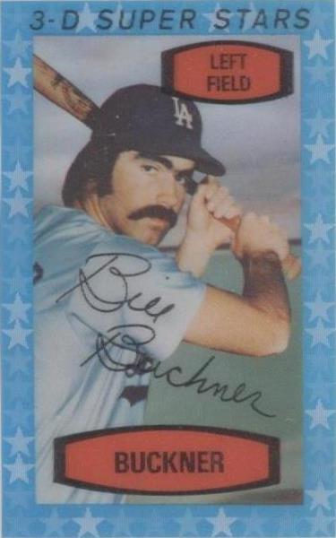 Kellogg's 3-D Super Stars 1975 - Bill Buckner #32