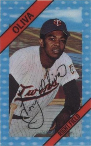 1972 Kellogg's 3-D Super Stars Baseball Trading Cards