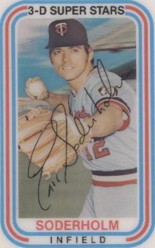 1976 Kellogg's 3-D Super Stars - Eric Soderholm #28