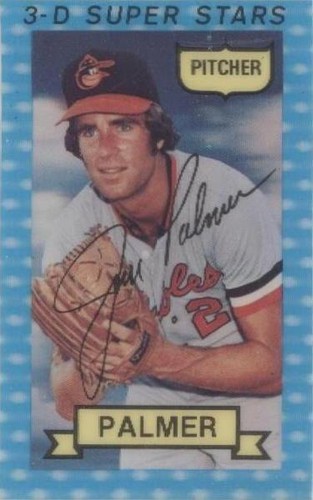 1974 Kellogg's 3-D Super Stars - Jim Palmer #6