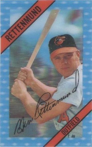 1972 Kellogg's 3-D Super Stars - Merv Rettenmund #11