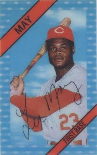 1972 Kellogg's 3-D Super Stars - Lee May #37