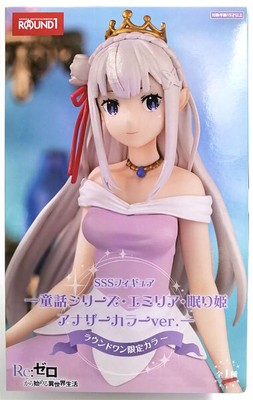 FuRyu Re:ZERO SSS Figure Emilia Sleeping Beauty (Round One Exclusive)