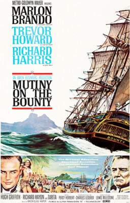 Mutiny On The Bounty - 1962 - Movie Poster Magnet