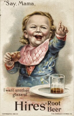HIRE'S ROOT BEER *2X3 FRIDGE MAGNET* VINTAGE ADVERTISEMENT 1876 TEMPORANCE DRINK