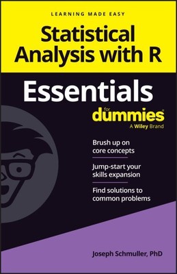 Statistical Analysis With R Essentials for Dummies, Paperback by Schmuller, J...