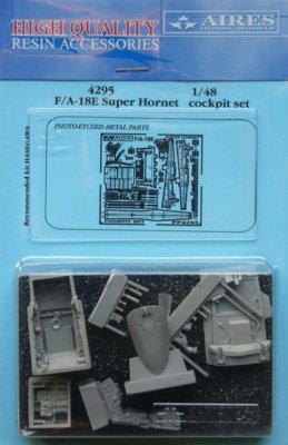 Aires 1/48 F/A-18E Super Hornet Cockpit Set for Hasegawa kit 4295