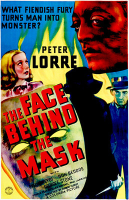 The Face Behind The Mask - 1941 - Movie Poster