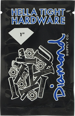 DIAMOND HELLA TIGHT ALLEN 1''BLK/GOLD HARDWARE