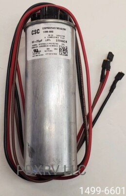 Coleman  1499-6601 Dual Capacitor60-25 New