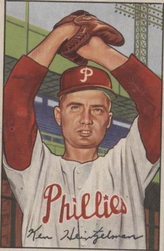 1952 Bowman - Ken Heintzelman #148