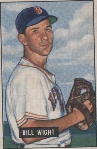 1951 Bowman - Bill Wight #164