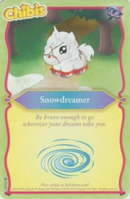 Bella Sara CCG - Snowdreamer 38/55 - Magical Chibis