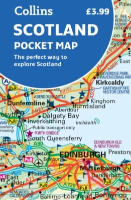 Scotland Pocket Map by Collins Maps, Collins Maps, Brand New, Free shipping i...