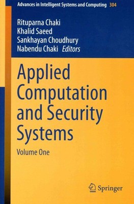 Applied Computation and Security Systems, Paperback by Chaki, Rituparna (EDT)...