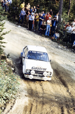 Bjorn Waldegard Claes Billstam, Ford Escort RS 1800 MKII WRC Rally 1979 Photo