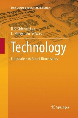 Technology : Corporate and Social Dimensions, Paperback by Siddharthan, N. S....