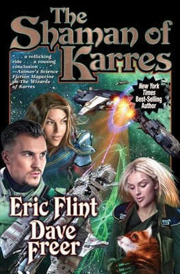 Shaman of Karres, Hardcover by Flint, Eric; Freer, Dave, Brand New, Free ship...