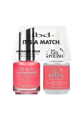IBD IT'S A MATCH Gel Polish & Advance Nail Lacquer DUO *Pick Any*