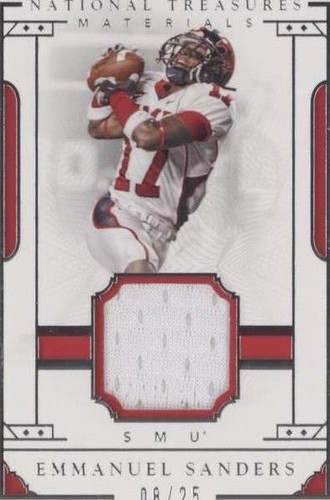2016 Panini National Treasures Collegiate Emmanuel Sanders #181