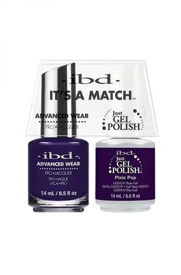 IBD IT'S A MATCH Gel Polish & Advance Nail Lacquer DUO *Pick Any*