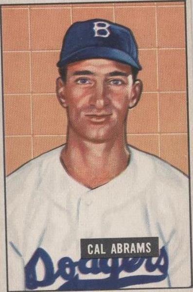 1951 Bowman - Cal Abrams #152